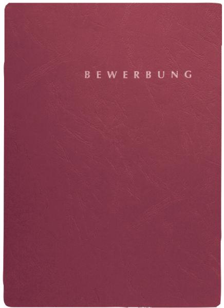 PAGNA Bewerbungsmappe Select 22002-01 rot, 3-teilig