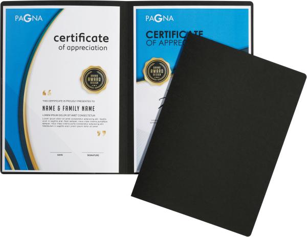 Pagna präsentationsmappe perfect 22031-04 schwarz 2-teilig - Pagna-22031-04-4013951005884