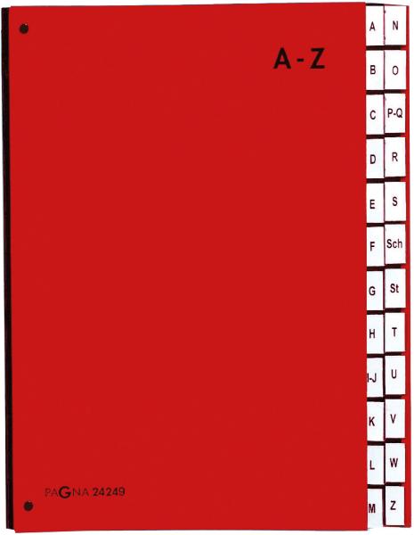 Pagna pultordner color a4 24249-01 rot a-z - Pagna-24249-01-4013951000261