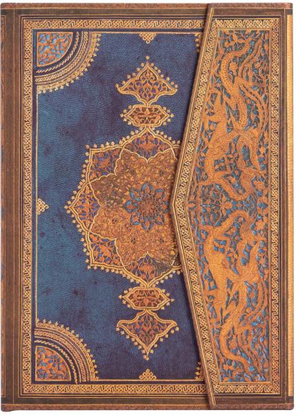 Paperblanks notizbuch indigo midi pb8200-2 blanko 144 seiten - Paperblanks-pb8200-2-9781439782002