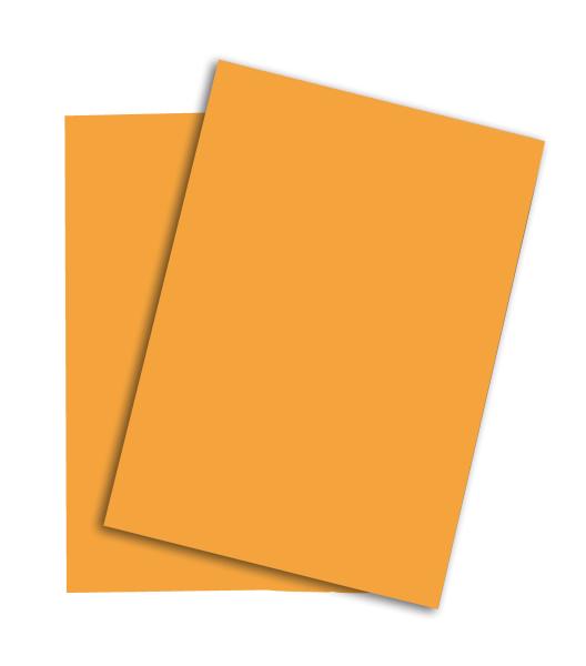 PAPYRUS Rainbow Papier FSC A4 88042410 mittelorange, 80g 500 Blatt