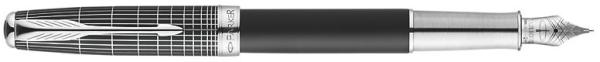Parker füllfederhalter f 1930256 sonnet black - Parker-1930256-3501179302560