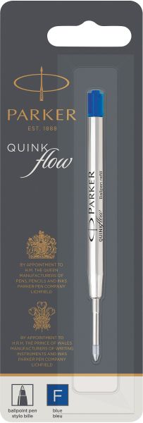 Parker kugelschreiber-mine f 1950368 blau, quinkflow - Parker-1950368-3501179503684