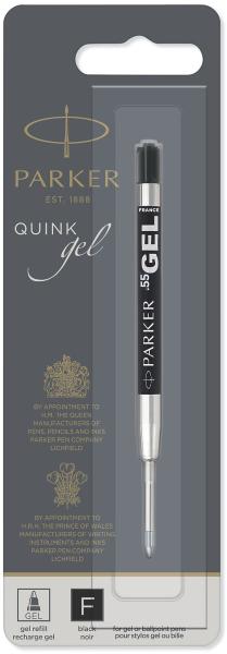 Parker gelschreibermine f 2020762 quink schwarz - Parker-2020762-3026980207625