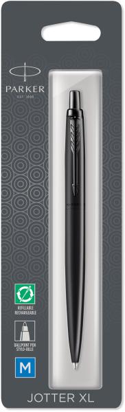 Parker kugelschreiber m 2122757 jotter xl black blister - Parker-2122757-3026981227578