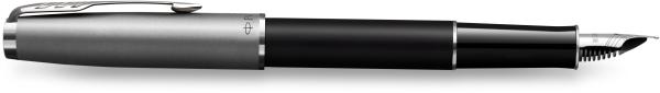Parker füllfederhalter f 2146864 sonnet black silver - Parker-2146864-3026981468643