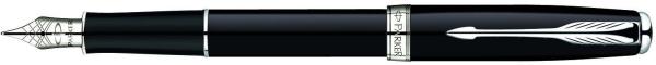 Parker füllfederhalter f s0808800 sonnet deep black - Parker-s0808800-3501170808801