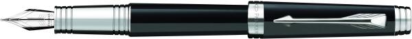 Parker füllfederhalter f s0887850 premier black silver - Parker-s0887850-3501170887851