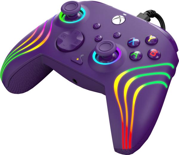 Pdp afterglow wave wired ctrl 049-024-pr xbox seriesx, purple - Pdp-049-024-pr-0708056071790-07.jpg