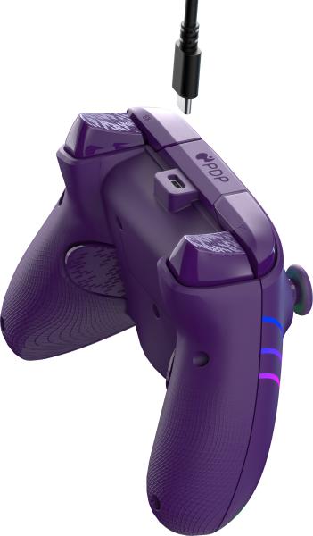 Pdp afterglow wave wired ctrl 049-024-pr xbox seriesx, purple - Pdp-049-024-pr-0708056071790-08.jpg