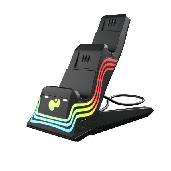 Pdp afterglowwave dual charger 049-033-bk xbox seriexx, black - Pdp-049-033-bk-0708056071875-03.jpg