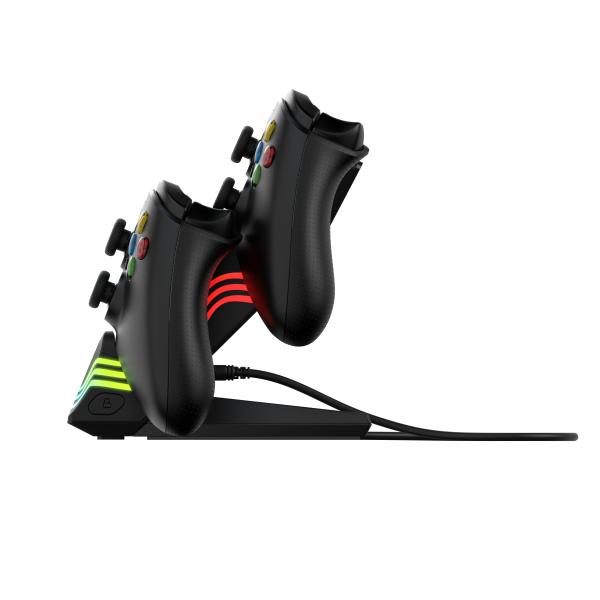 Pdp afterglowwave dual charger 049-033-bk xbox seriexx, black - Pdp-049-033-bk-0708056071875-07.jpg