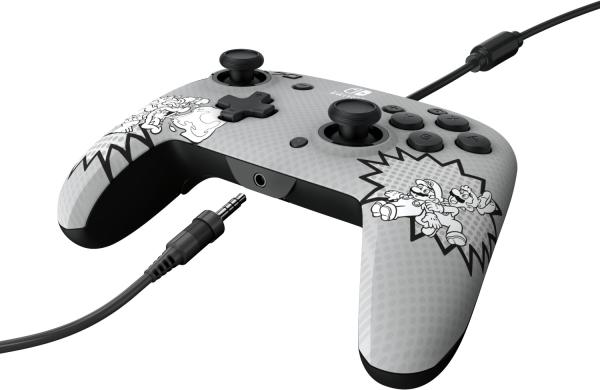 Pdp rematch wired controller 500-134-comic nsw, comic mario - Pdp-500-134-comic-0708056069698-02.jpg