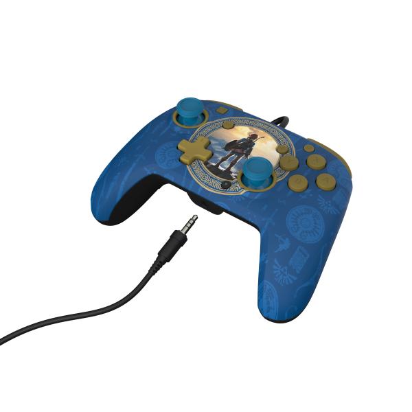 Pdp remacth wired controller 500-134-hlbl nsw,zelda,hyrule blue - Pdp-500-134-hlbl-0708056070830-04.jpg