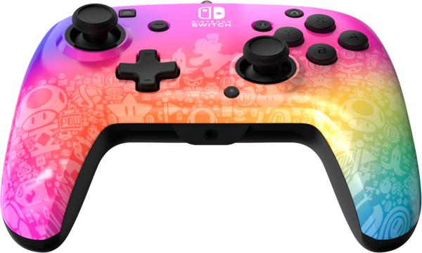 Pdp rematch wired controller 500-134-spctm nsw, star spectrum - Pdp-500-134-spctm-0708056069728-05.jpg