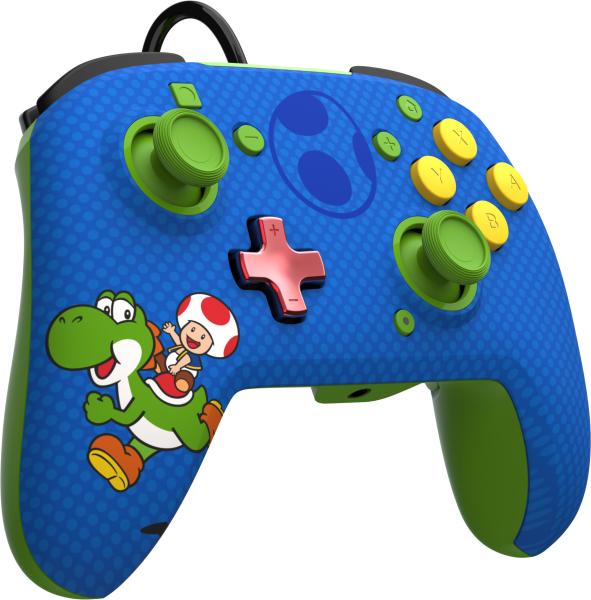 Pdp rematch wired controller 500-134-yoshi nsw, toad & yoshi - Pdp-500-134-yoshi-0708056069735-10.jpg