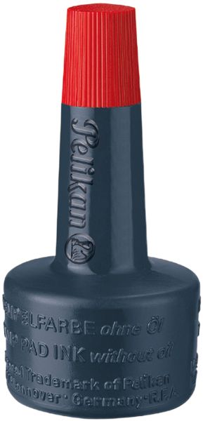 Pelikan stempelfarben 4 k 351221 rot - Pelikan-351221-4012700351227