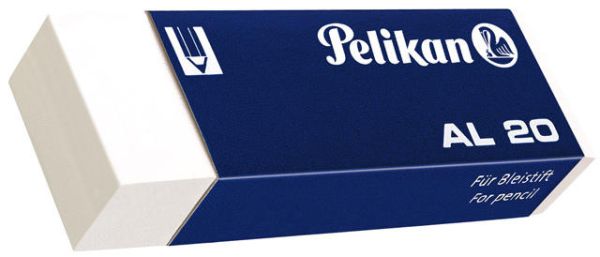Pelikan radierer al 20 65x22x12mm 619643 - Pelikan-619643-4012700619648