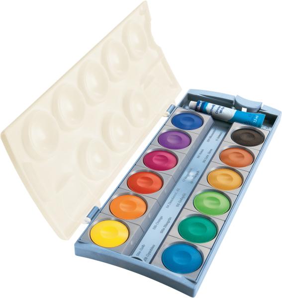 Pelikan farbkasten k12 eco 701174 12 farben - Pelikan-701174-4012700701176