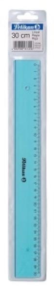 Pelikan lineal 30cm 7137455 transaparent blau - Pelikan-7137455-4012700137456