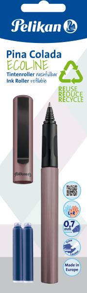 Pelikan tintenroller pina colada 0.7mm 7191160 eco-line, olive - Pelikan-7191160-7640106191160