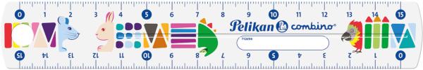 Pelikan lineal combino 15cm 811224 weiss tier-motive - Pelikan-811224-4012700811226-02.jpg