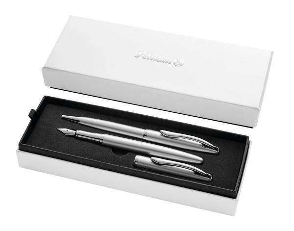 Pelikan füllhalter&kugelschreiber 821919 jazz noble elegance silber - Pelikan-821919-4012700821911