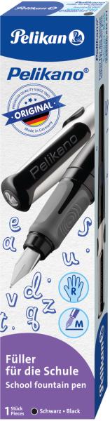 Pelikan füllhalter original m 824477 schwarz, rechtshänder - Pelikan-824477-4012700824479