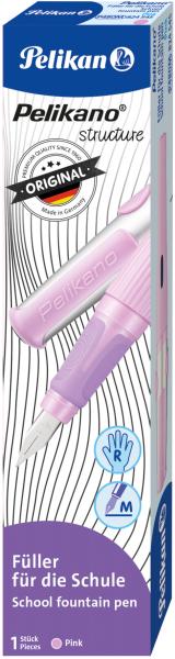 Pelikan füllhalter structure m 824545 pink, rechtshänder - Pelikan-824545-4012700824547