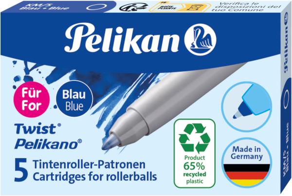 Pelikan patrone tintenroller eco 824682 blau - Pelikan-824682-4012700824684