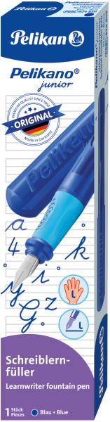 Pelikan füllhalter pelikano junior l 824859 blau, linkshänder - Pelikan-824859-4012700824851