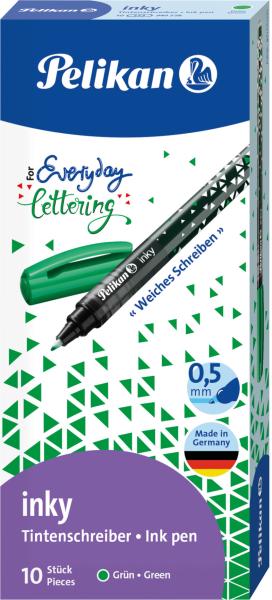 Pelikan fasermaler inky 273 0,5mm 940528 grün - Pelikan-940528-4012700940520-05.jpg