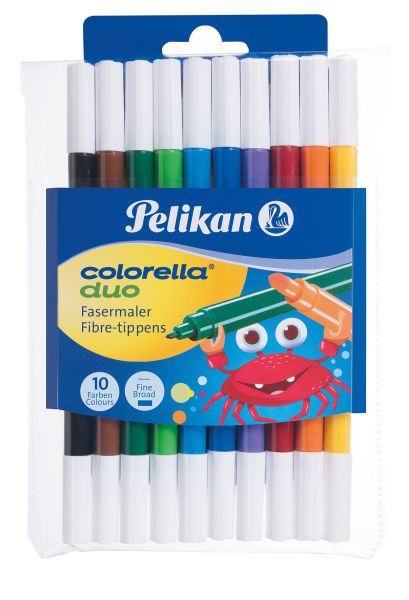 Pelikan colorella duo 2mm c407/10 10er etui - Pelikan-c407-10-4012700973177