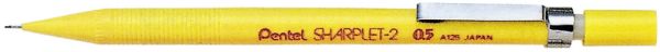 Pentel druckbleistift sharplet 0,5mm a125-g gelb - Pentel-a125-g-3474371125070