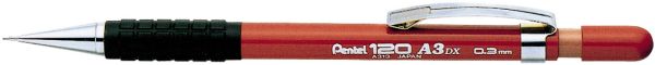 Pentel druckbleistift 0,3mm a313-b rot - Pentel-a313-b-3474370313003