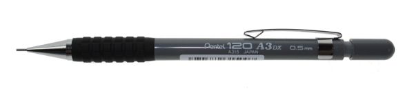 Pentel druckbleistift 0,5mm a315-n grau - Pentel-a315-n-3474370315007