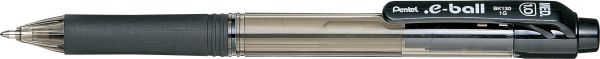 Pentel kugelschreiber e-ball 1mm bk130-ao schwarz - Pentel-bk130-ao-4902506064127