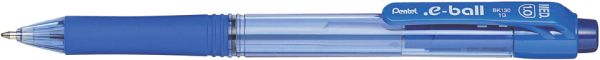 Pentel kugelschreiber e-ball 1mm bk130-co blau - Pentel-bk130-co-4902506064141