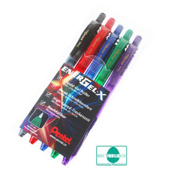 Pentel roller energel x 0.7mm bl107-5 5-farbig ass. - Pentel-bl107-5-7610924100538-02.jpg