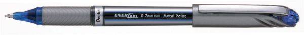 Pentel energel metal point 0.7mm bl27-cx blau - Pentel-bl27-cx-0072512235461