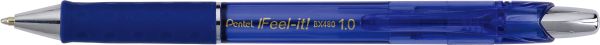 Pentel kugelschreiber feel-it 1mm bx480-c blau - Pentel-bx480-c-0884851028693