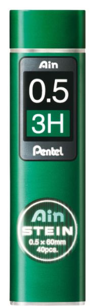 Pentel minen ainstein 3h c275-3h 0.5mm c275 40 stück - Pentel-c275-3h-4902506269294