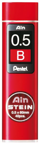 Pentel minen ainstein b c275-bo 0,5mm 40 stück - Pentel-c275-bo-4902506269225