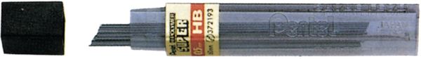 Pentel bleistiftminen super 0.5mm c505 hb schwarz/12 stück - Pentel-c505-hb-3474370505828