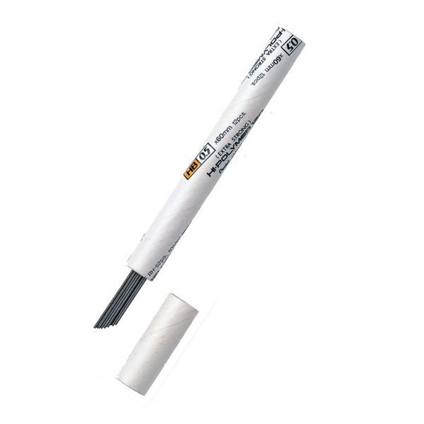Pentel bleistiftminen 0.5mm c525 hbx schwarz/12 stück - Pentel-c525-hbx-0072512074596