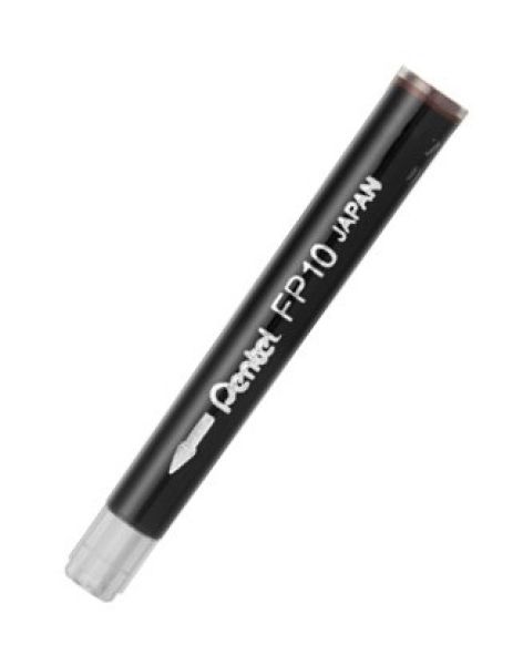 Pentel pocket brush refill fp10-spo sepia 4 stück - Pentel-fp10-spo-0884851033031