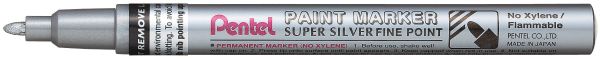 Pentel paimarker 1,5mm msp10z silber - Pentel-msp10z-0884851016874