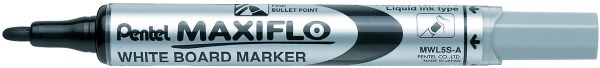 Pentel whiteboard marker maxiflo 4mm mwl5s-a schwarz - Pentel-mwl5s-a-3474377910717
