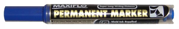 Pentel marker maxiflo 2-4,5mm nlf60-co blau - Pentel-nlf60-co-3474375060025
