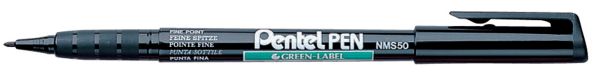 Pentel marker green label m nms50-ao schwarz - Pentel-nms50-ao-3474370550019